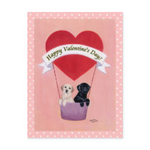 De kaart van de Dag van de zwarte & Gele Valentijn