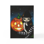 De Kaart van de Groet "van de Nacht van Halloween"