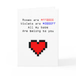 De Kaart van de Valentijnskaarten van Geek
