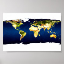 De Kaart van de wereld Plaat