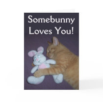 De Kaart van Pasen van Somebunny