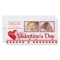De Kaarten van de Foto van de Dag van de valentijn