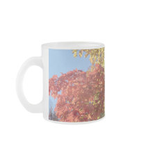 De Kleuren van de daling Koffie Mokken