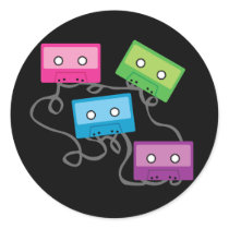 De kleurrijke Banden van de Cassette