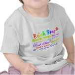 De kleurrijke T-shirt van de Ster van de Rots