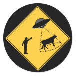 De Koe en het UFO van het Teken van de weg