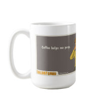 de koffie helpt me achterschip