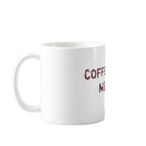 DE KOFFIE MAAKT ME ACHTERSCHIP KOFFIE BEKERS