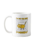 De Kop van de Koffie van Lolcat van de Kat van gra