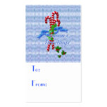 De Labels van de Gift van Kerstmis van het Riet va