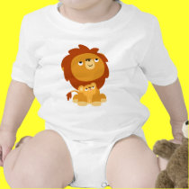 De leuke Klimplant van het Baby van de Leeuw & van t-shirts