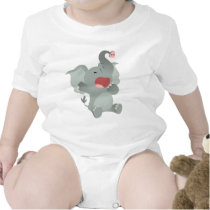 De leuke Slaperige T-shirt van het Baby van de Oli