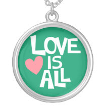 De liefde is Al tegenhanger Persoonlijke Ketting
