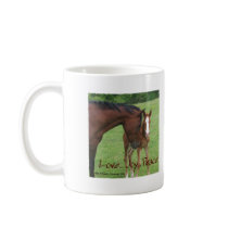 De Liefde van het paard, Vreugde, Vrede Koffie Bekers