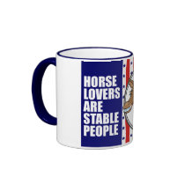 De Minnaars van het paard overvallen Koffie Bekers