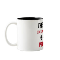 De moeder van stomme mensen is altijd zwanger koffie mok