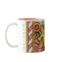 De Mok van de Koffie van de Mens van de Peperkoek 