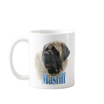 De Naam van de Mastiff van Fawn Koffie Beker