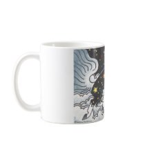 De "poney van de middernacht " koffie mok