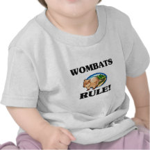 De Regel van WOMBATS! T-shirts