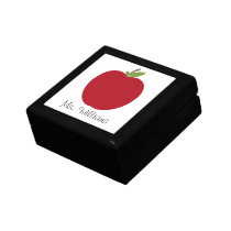 De rode Apple Gepersonaliseerde Doos van de Gift v