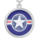 De Rode Witte en Blauwe Tegenhanger van de patriot