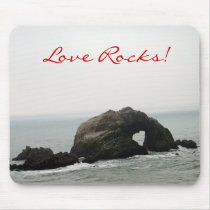 De Rotsen van de liefde! Mousepad