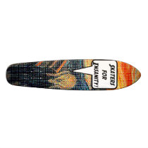 De schaatsers voor Krankzinnigheid gillen Grappig  Skate Deck