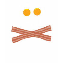 De Schedel van het Bacon van eieren