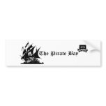 De sticker van de Bumper van de Baai van de Piraat