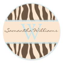 De Sticker van de Jongen van de safari D ZEB2