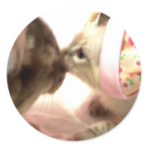 De Sticker van de kus