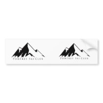De Sticker van het Embleem van de berg