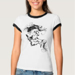 DE T-SHIRT VAN DE BEL VAN VROUWEN UNI