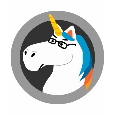 De T-shirt van Geekicorn door toxiferous