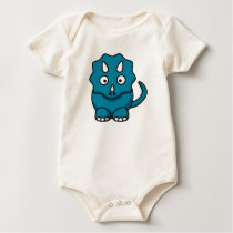 De T-shirt van Triceratops van het baby
