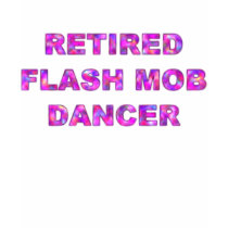 DE TERUGGETROKKEN DANSER VAN DE FLITS MENIGTE SHIRT