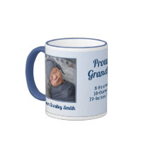 De trotse Nieuwe Baby Gepersonaliseerde Mok van de
