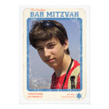 De Uitnodiging van de Bar mitswa van de Ster van s