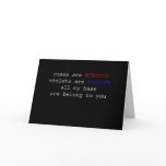 De Valentijnskaart van Geeky