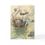 De vintage Kaart van de Groet Faerie