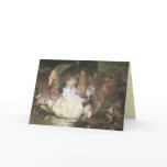 De vintage Kaart van de Groet Faerie