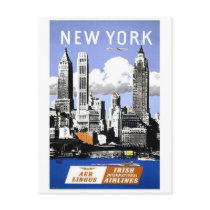 De vintage Reis van de Stad van New York