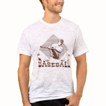 De vintage t-shirt van het Honkbal