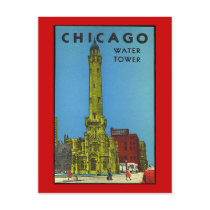 De vintage Toren van het Water van Chicago