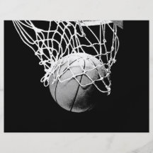De Vlieger van het basketbal Folders