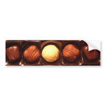 Doos van de Sticker van de Bumper van de Chocolade
