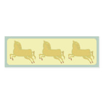 Drie Gestileerde Paarden
