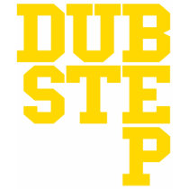 Dubstep Blockletter (Goud)