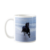Een wild en vrij paard